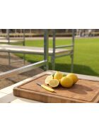 Professional market stall blue and white, hot-dip galvanized steel, fire-resistant PVC tarpaulin, spruce wood, 200x151x232cm