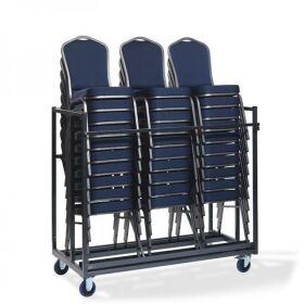 Transport trolley stacking chair, for up to 30 stacking...