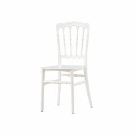 Stacking chair Napoleon ivor white, polypropylene,...