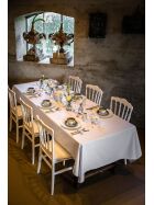 Stacking chair Napoleon ivor white, polypropylene, 41x43x89.5cm (WxDxH), not breakable