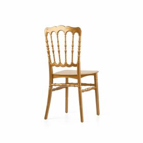 Stacking chair Napoleon gold, polypropylene, 41x43x89.5cm...