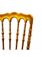 Stapelstuhl Napoleon gold, Polypropylen, 41x43x89,5cm (BxTxH), nicht zerbrechlich, 50400GL
