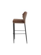 Louis Barhocker Cognac, kunstleder gepolstert, feuerhemmend, 50x47x105cm (BxTxH), 52101