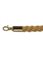 Barrier cord luxury gold, brass, Ø 3cm, length 157 cm
