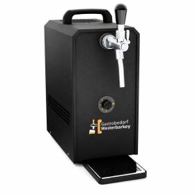 Stainless steel dispensing system 25 L / h from Oprema Complete set with CO², clock, hoses and keg