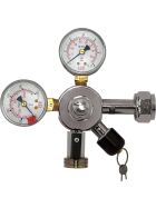 Stainless steel dispensing system 25 L / h from Oprema Complete set with CO², clock, hoses and keg