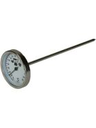 Milk foam thermometer with clip, length 110 mm