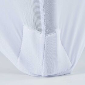 Stretch cover for buffet tables with approx. 1220x610x740 mm (WxDxH mm, white