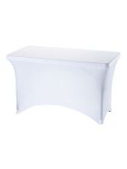 Stretch cover for buffet tables with approx. 1220x610x740 mm (WxDxH mm, white