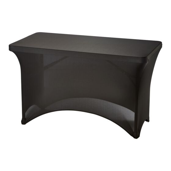 Stretch cover for buffet tables with approx. 1220x610x740 mm, black