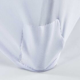 Stretchhusse für Stehtische von ca. D. 80 mm, weiß