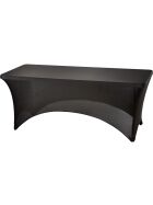 Stretch cover for buffet tables with approx. 1840x750x740 mm, black
