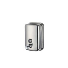 Soap dispenser 100x65x155 mm, stainless steel, 0.6 liter