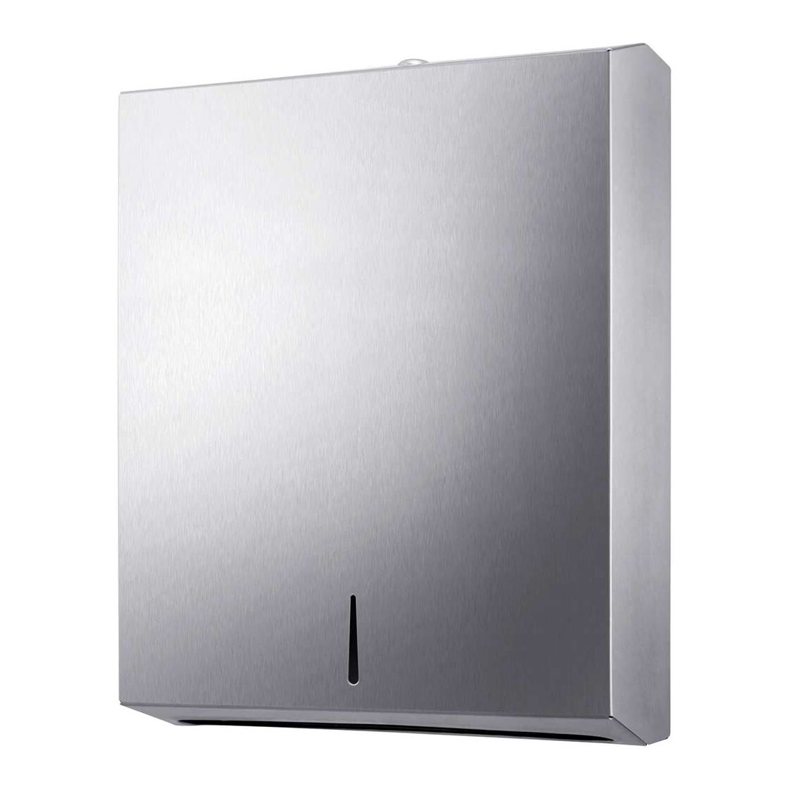 Papierhandtuch-Spender, 275x105x365 mm, Edelstahl, 50,89 €