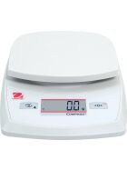 Portable kitchen scale capacity 0.62 kg, division 0.1 g, dimensions 144 x 205 x 41 mm mm (WxDxH)