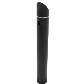 Schanksäule Modell "Black Tower" – Schanksäule "Black Tower" in Aluminium matt schwarz, pulverbeschichtet