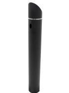 Schanksäule Modell "Black Tower" – Schanksäule "Black Tower" in Aluminium matt schwarz, pulverbeschichtet