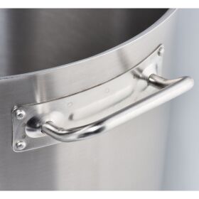 Potato boiling kettle with drain tap and lid, Ø 400 mm, height 400 mm, 50.3 liters