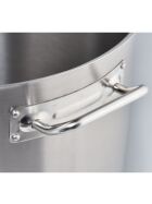 Potato boiling kettle with drain tap and lid, Ø 400 mm, height 400 mm, 50.3 liters