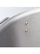Potato boiling kettle with drain tap and lid, Ø 400 mm, height 400 mm, 50.3 liters