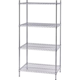 Storage rack with wire shelves 900x610x1800 mm (WxDxH)