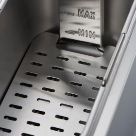 Fritteuse CATERINA, 8 Liter, 200x430x315 mm (BxTxH), 2 kW 230V