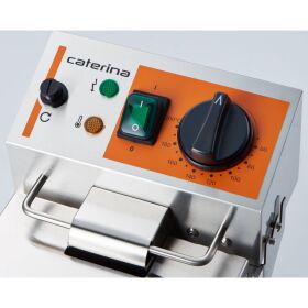 Fritteuse CATERINA, 8 Liter, 200x430x315 mm (BxTxH), 2 kW 230V