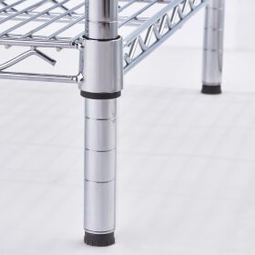 Storage rack with wire shelves 1200x610x1800 mm (WxDxH)