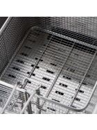 Fritteuse CATERINA, 10 Liter, mit Ablasshahn 300x510x390 mm (BxTxH), 3 kW 230V