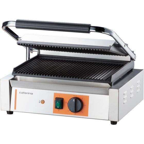 Panini grill CATERINA, 430x360x200 mm (WxDxH), 2.2 kW