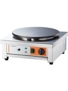 Crepe device with Ø 400 mm plate, 450x470x220 mm (WxDxH), 3 kW 230 V.