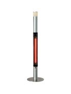 Electric radiant heater, with LED lighting, Ø 400 mm, height 1800 mm