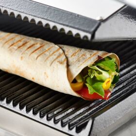 Double contact grill CATERINA, 570x360x200 mm (WxDxH),...