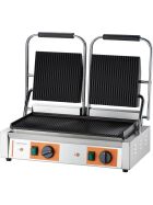 Double contact grill CATERINA, 570x360x200 mm (WxDxH), 3.6 kW