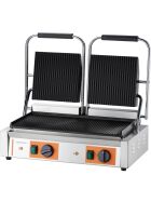 Double contact grill CATERINA, 570x360x200 mm (WxDxH), 3.6 kW