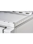 Umluftofen mit Grill als Unterbau für Serie 700ND oder freistehend, 800 x 640 x 600 mm (BxTxH), 6,54 kW Leistung, 400 Volt