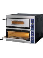 GGF pizza oven E-Start Line with two chambers, 8.4 kW, 900x785x750 mm (WxDxH)