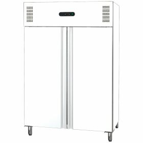 Double-door freezer LW21, suitable for GN 2/1, white housing