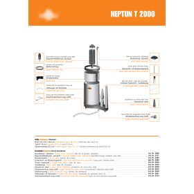 SPÜLBOY® head valve with valve pipe for SPÜLBOY® TWIN GO/SPÜLBOY®NEPTUN
