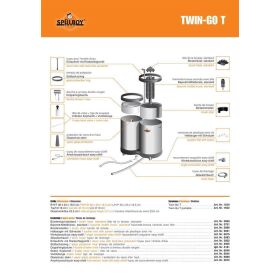 SPÜLBOY® head valve with valve pipe for SPÜLBOY® TWIN GO/SPÜLBOY®NEPTUN