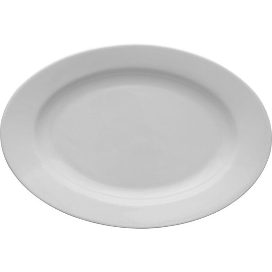 Oval serving plate Kaszub, 280x195 mm