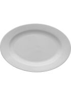 Oval serving plate Kaszub, 280x195 mm
