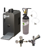Guinness dispensing system - complete set through-flow cooler 1-line from Oprema, 25 liters / h