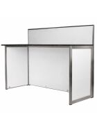 DJ table, professional design made of stainless steel