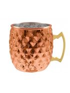 DIAMOND Moscow Mule copper look - inside stainless steel 304 - 550ml.
