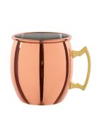 Mini Moscow Mule Jigger 60ml. SS-304 inside - copper look outside with filling lines 20-30-35-40-50ml.
