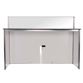 LED DJ table professional version made of stainless steel