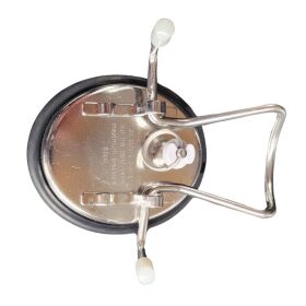 Reinigungsbehälter 10 L Edelstahl inklusive 3 Fittinge nach Wahl 1 x Flach, Korb,Typ M