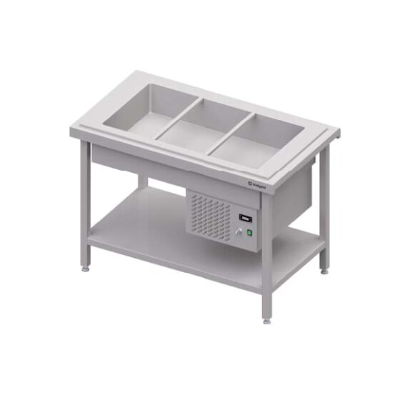 Neutral dispensing with a cooling tray GN 3/1