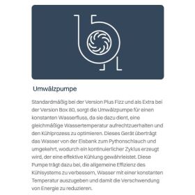 Blupura under counter box 80 Fizz